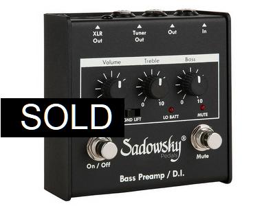 Sadowsky SPB-1 Outboard Preamp + DI